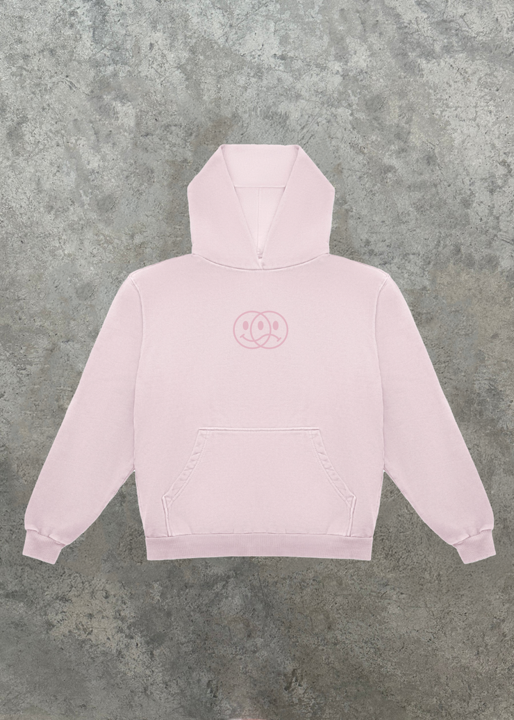Luxury Heavyweight 15 Oz. Hoodie || Blush Pink
