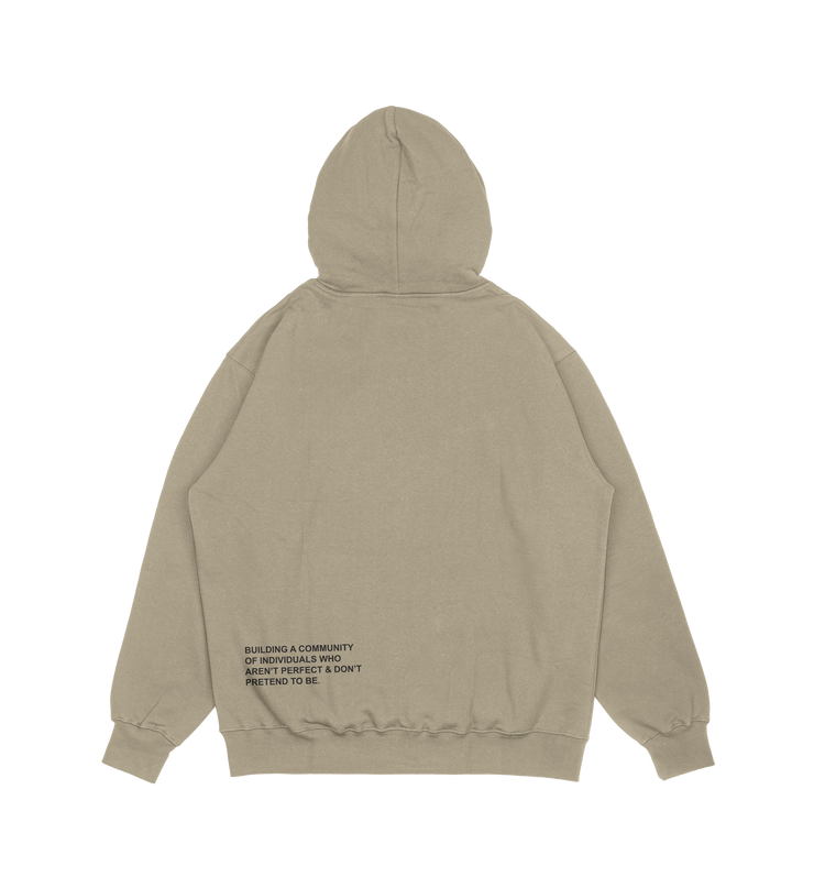 "The Tan Hoodie"